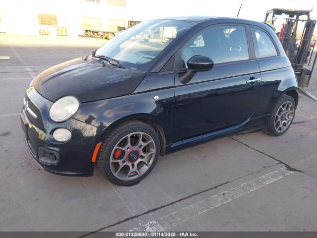 2012 FIAT 500 3C3CFFBR7CT104782 Photo 1