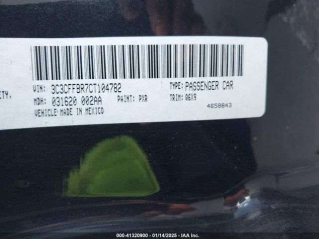 2012 FIAT 500 3C3CFFBR7CT104782 Photo 8