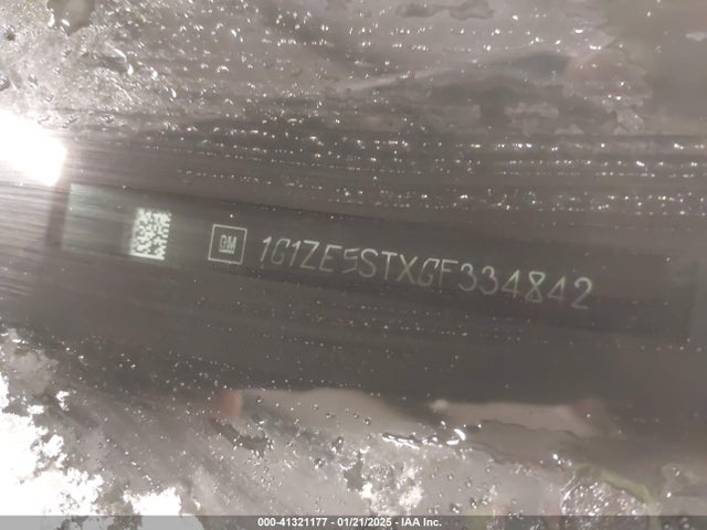 1G1ZE5STXGF334842 Chevrolet MALIBU 1LT