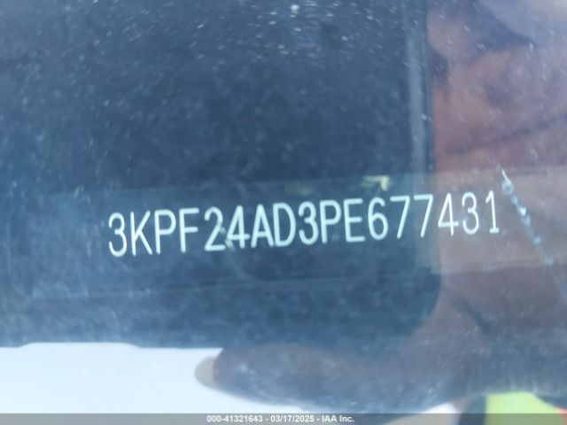 3KPF24AD3PE677431 KIA FORTE LX