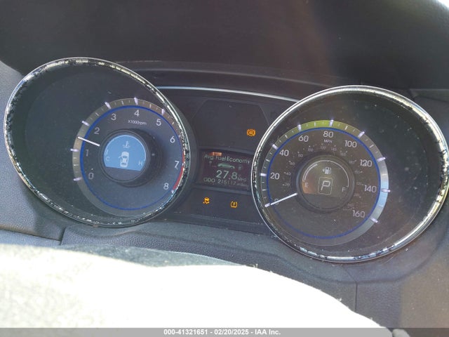 2013 Hyundai Sonata Gls მანქანა იყიდება აუქციონზე, vin: 5NPEB4ACXDH752572, აუქციონის ნომერი: 41321651