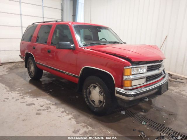 1999 CHEVROLET TAHOE 1GNEK13R5XJ324704