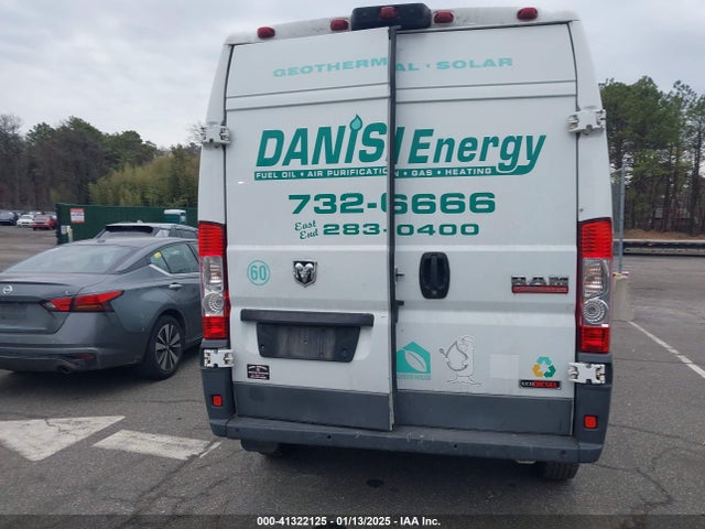 2015 Ram Promaster 2500 High Roof მანქანა იყიდება აუქციონზე, vin: 3C6TRVDDXFE509615, აუქციონის ნომერი: 41322125