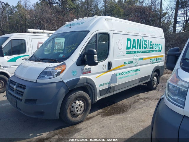 2015 Ram Promaster 2500 High Roof მანქანა იყიდება აუქციონზე, vin: 3C6TRVDDXFE509615, აუქციონის ნომერი: 41322125