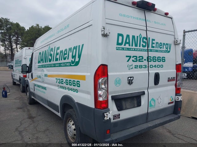 2015 Ram Promaster 2500 High Roof მანქანა იყიდება აუქციონზე, vin: 3C6TRVDDXFE509615, აუქციონის ნომერი: 41322125