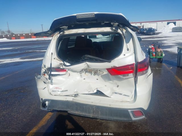 5TDDZRFH9KS988677 Toyota Highlander Limited Platinum