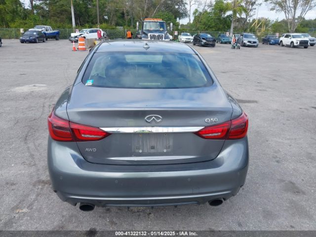 JN1EV7AR8JM445483 Infiniti Q50 3.0t Luxe