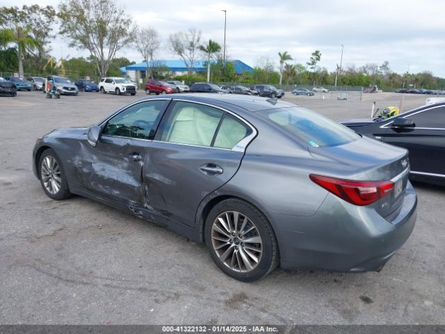 JN1EV7AR8JM445483 Infiniti Q50 3.0t Luxe