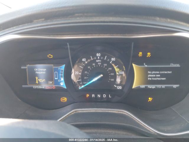 3FA6P0RU8HR190482 Ford Fusion Hybrid Titanium