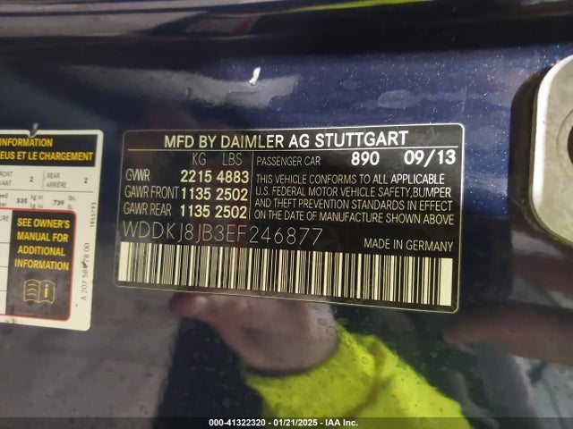 Mercedes-Benz E 350 4matic 2014 WDDKJ8JB3EF246877 Image 9