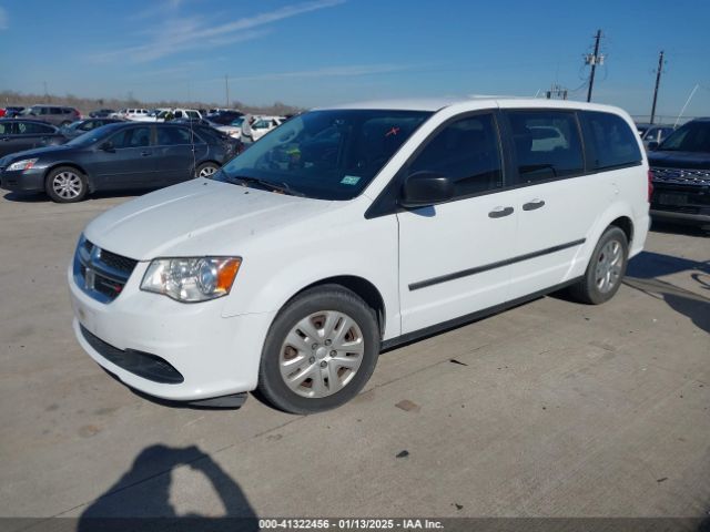 2C4RDGBG8GR109482 Dodge Grand Caravan American Value Pkg