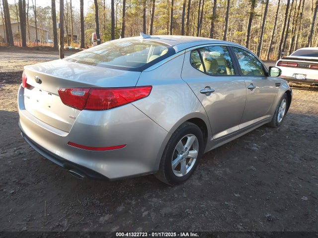 KIA Optima Lx 2014 KNAGM4A72E5461357 Image 4