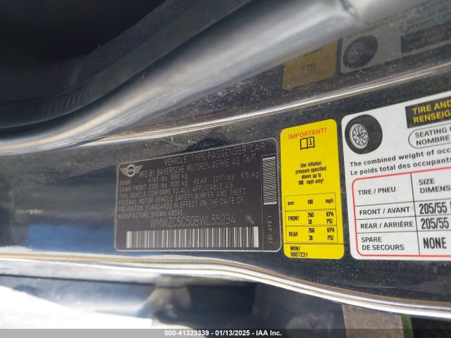 2011 MINI COOPER S COUNTRYMAN WMWZC5C50BWL55234 Photo 8