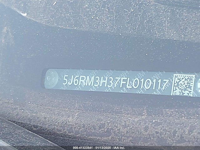 Honda CR-V LX 2015 5J6RM3H37FL010117 Image 9