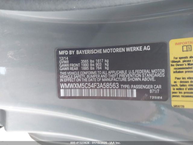 2015 MINI COOPER HARDTOP WMWXM5C54F3A58563 Photo 8