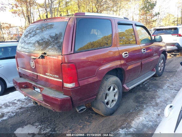 2002 CADILLAC ESCALADE 1GYEK63N12R104676 Photo 3
