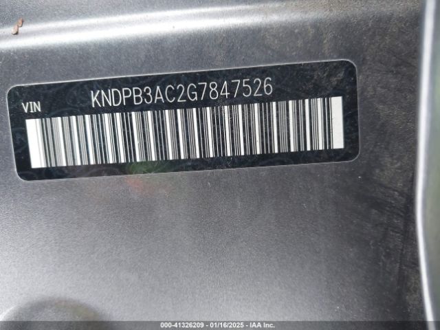 KNDPB3AC2G7847526 KIA Sportage Lx