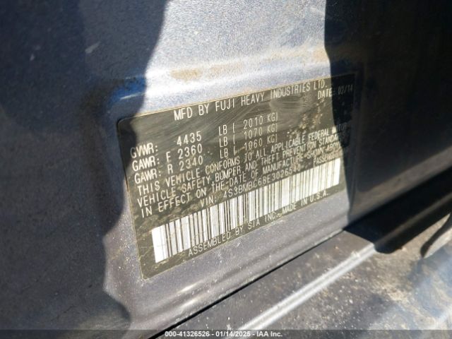 4S3BMBC68E3026540 Subaru Legacy 2.5i Premium