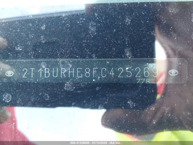 Toyota COROLLA LE 2015 2T1BURHE8FC425269 Image 9