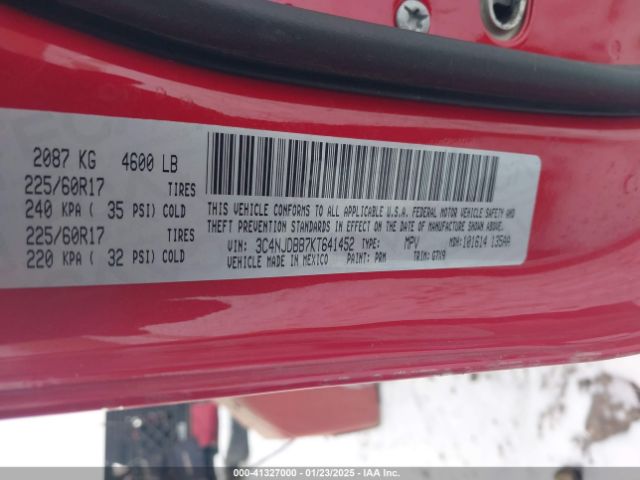 2019 JEEP COMPASS 3C4NJDBB7KT641452 Photo 8