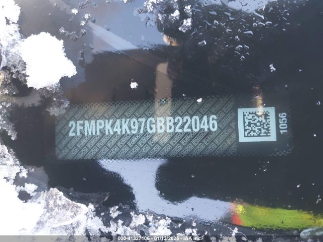 2FMPK4K97GBB22046 Ford Edge Titanium