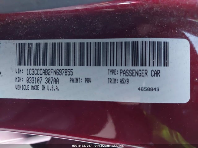Chrysler 200 Limited 2015 1C3CCCAB2FN697855 Image 9