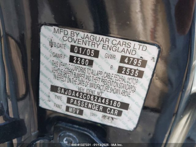 2006 JAGUAR XK8 SAJDA42C062A45180 Photo 8