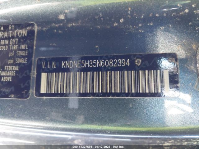 KNDNE5H35N6082394 KIA Carnival Mpv Sx Prestige