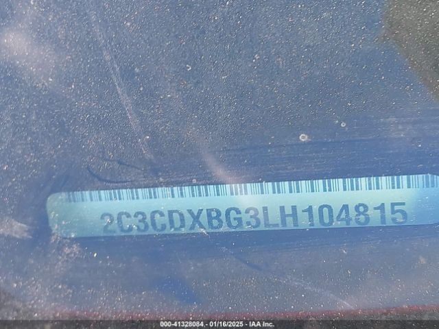 2C3CDXBG3LH104815 Dodge Charger Sxt Rwd