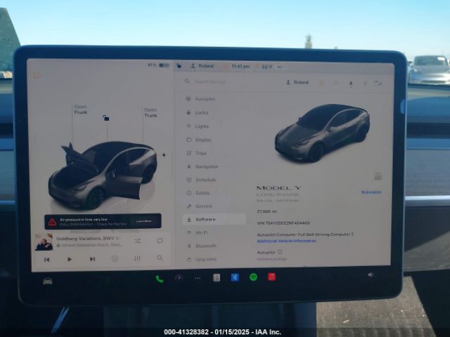 7SAYGDEE2NF404469 Tesla Model Y Long Range Dual Motor All-wheel Drive