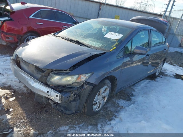 Honda Civic Lx 2014 2HGFB2F58EH544446 Image 2