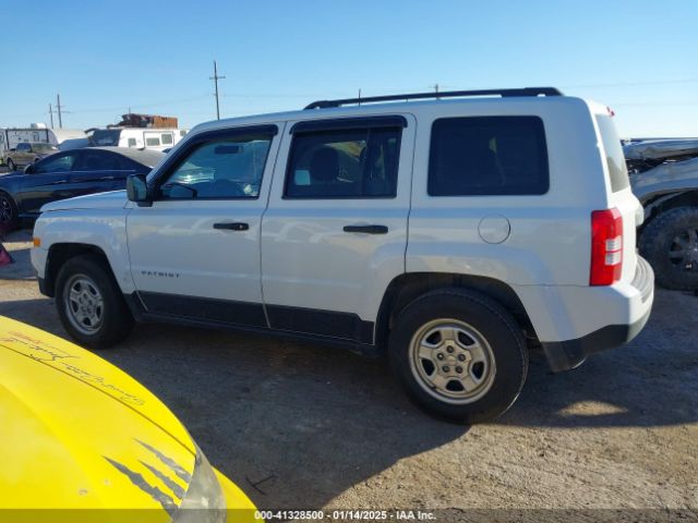 1C4NJPBA2HD118914 Jeep Patriot Sport Fwd