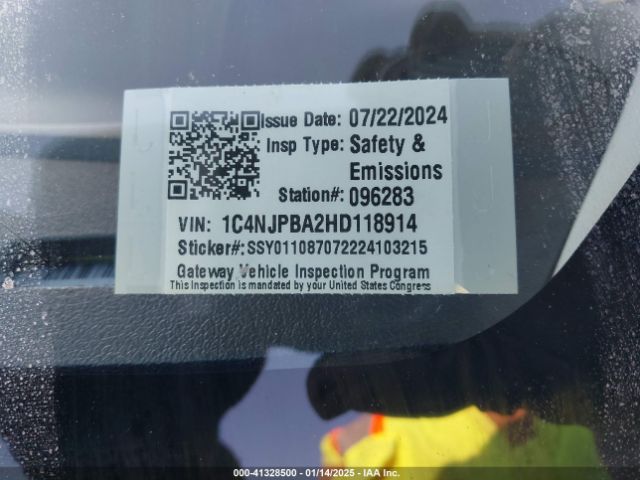 1C4NJPBA2HD118914 Jeep Patriot Sport Fwd