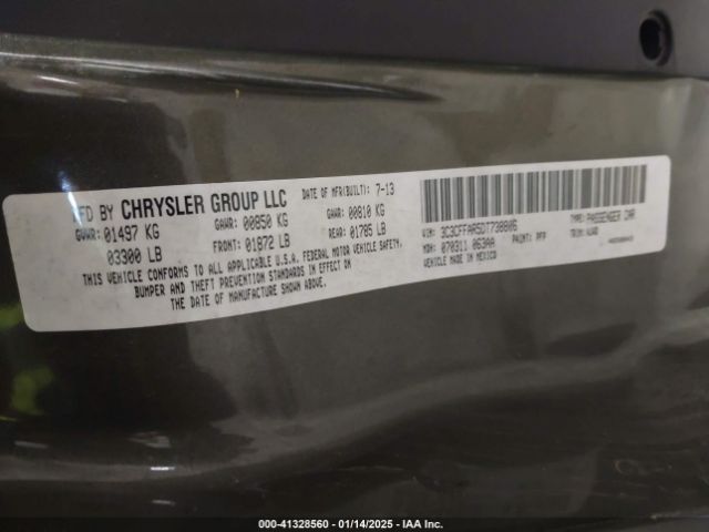 2013 FIAT 500 3C3CFFAR5DT738806 Photo 8