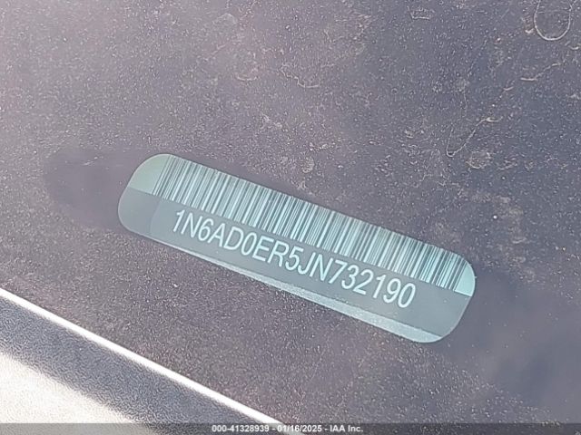 1N6AD0ER5JN732190 Nissan Frontier Sv