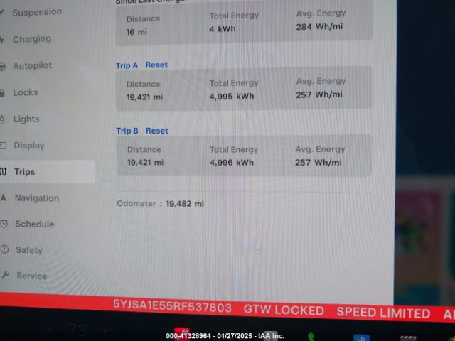 2024 TESLA MODEL S 5YJSA1E55RF537803 Photo 6