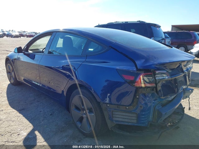 2022 TESLA MODEL 3 5YJ3E1EB1NF257059 Photo 2