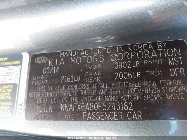 KIA Forte Koup Ex 2014 KNAFX6A80E5243182 Image 9