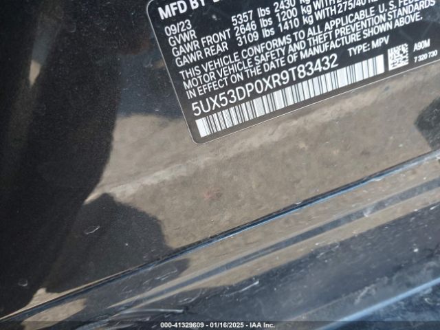 5UX53DP0XR9T83432 BMW X3 Xdrive30i