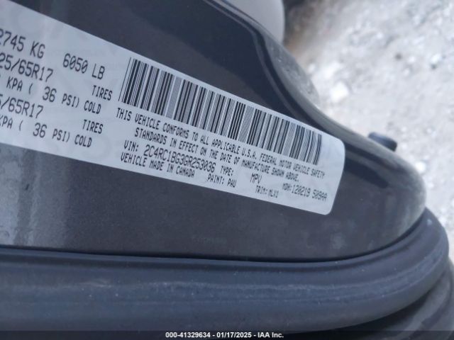 2016 CHRYSLER TOWN & COUNTRY 2C4RC1BG3GR253036 Photo 8