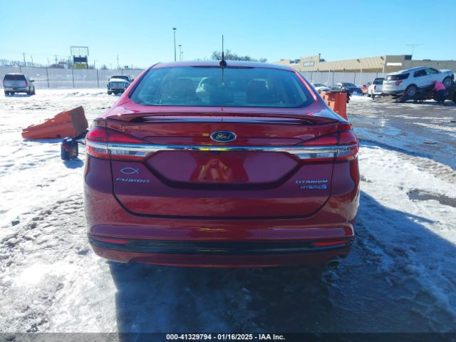 3FA6P0RU3JR250514 Ford Fusion Hybrid Titanium