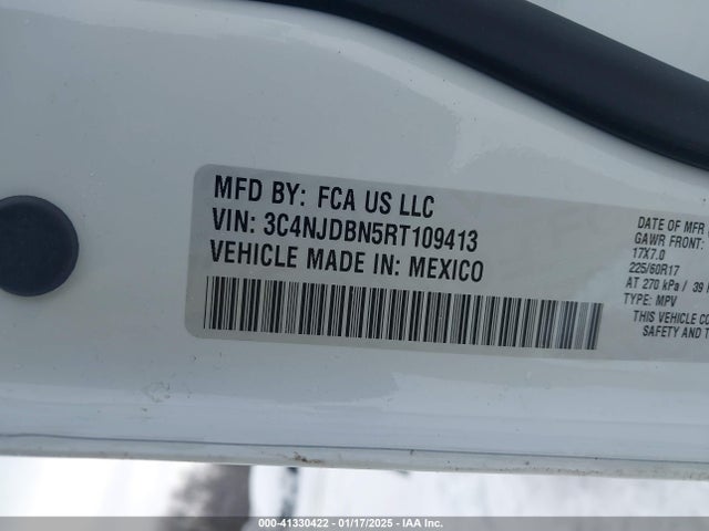 Jeep Compass Latitude 4x4 2024 3C4NJDBN5RT109413 Image 9