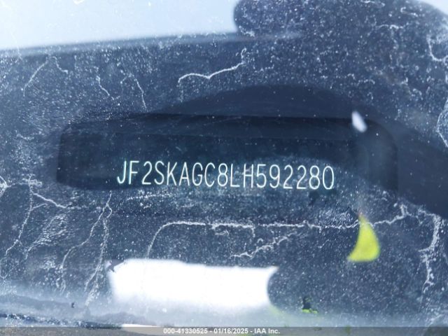 JF2SKAGC8LH592280 Subaru Forester Premium