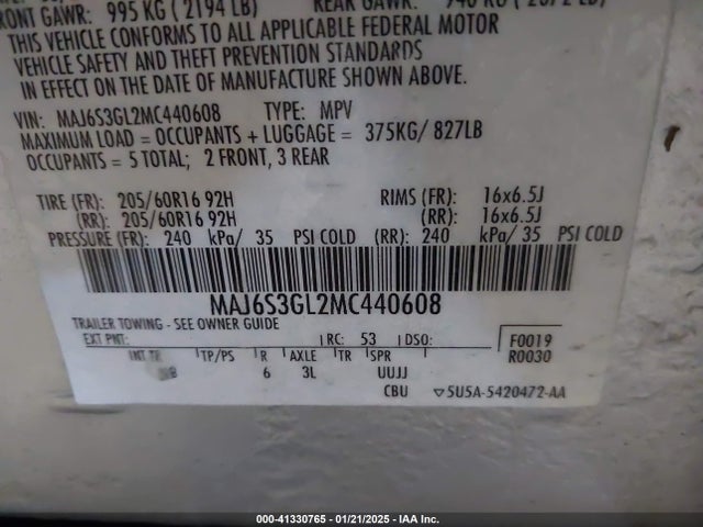 Ford Ecosport Se 2021 MAJ6S3GL2MC440608 Image 9