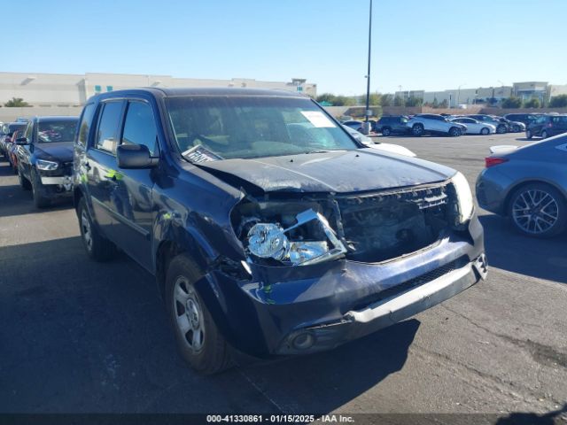 5FNYF3H22FB015487 Honda PILOT LX