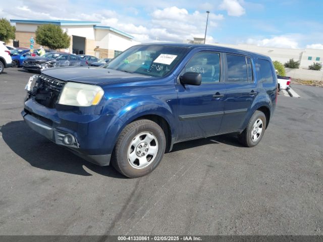 5FNYF3H22FB015487 Honda PILOT LX