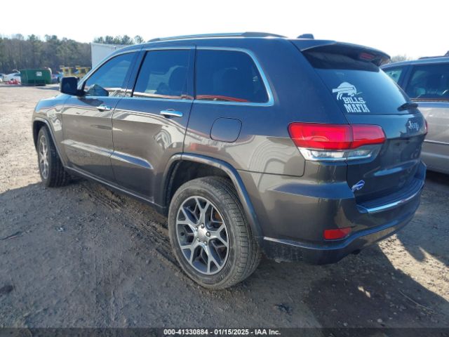 1C4RJECG1KC707815 Jeep Grand Cherokee Overland 4x2