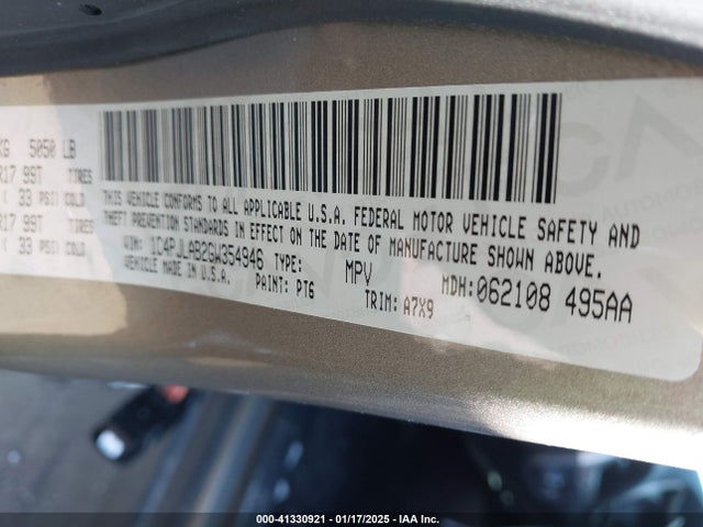 1C4PJLAB2GW354946 Jeep Cherokee Sport