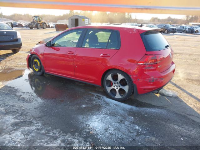 3VW5T7AU9GM013535 Volkswagen Golf Gti S 4-door
