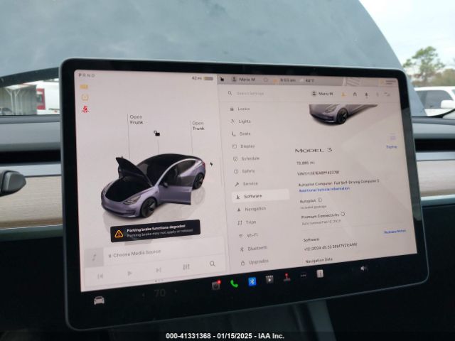 5YJ3E1EA6PF423781 Tesla Model 3 Rear-wheel Drive